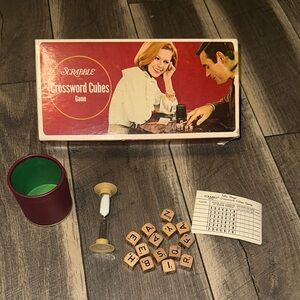 Scrabble Crossword Cubes Game